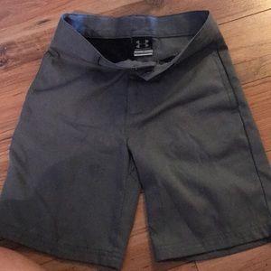 Boys UA golf shorts